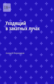 Уходящий в закатных лучах